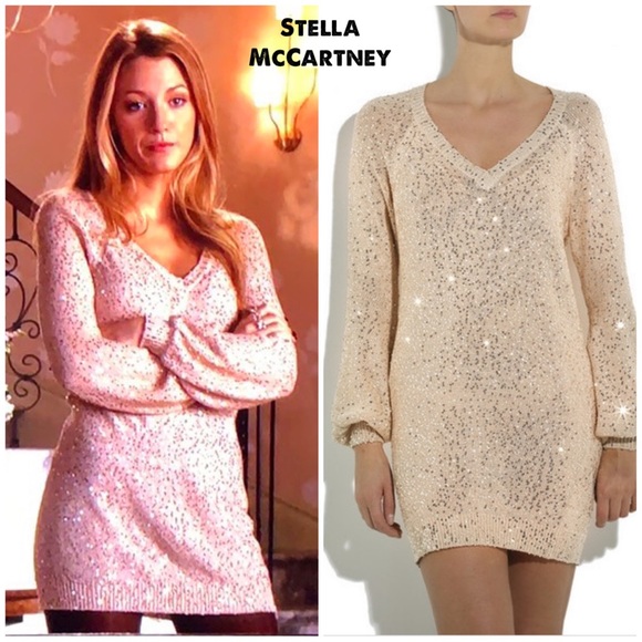 stella mccartney sequin dress